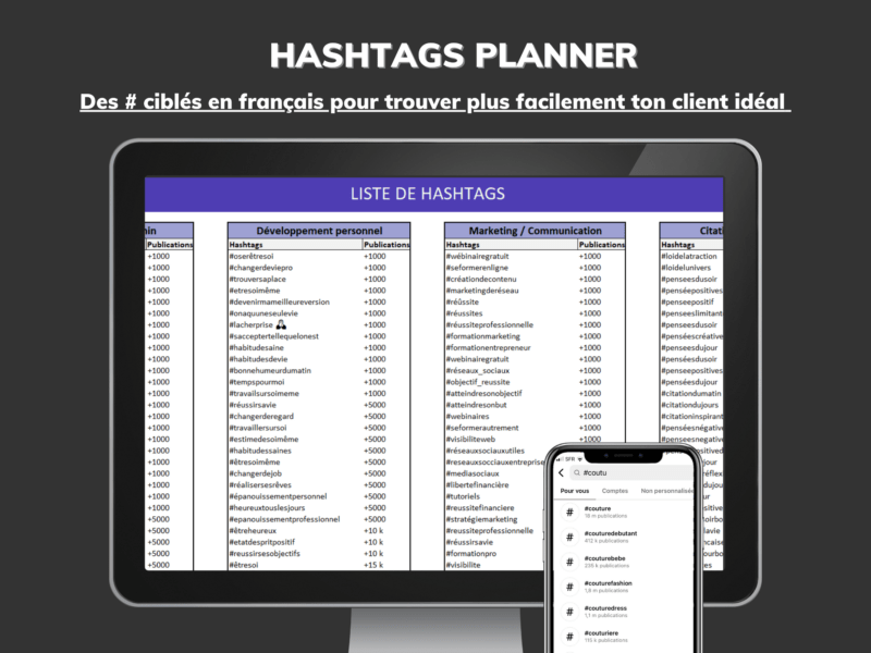 Hashtag Instagram Manager : maximises ta visibilité et augmentes rapidement ton nombre d'abonnés ! – Image 3