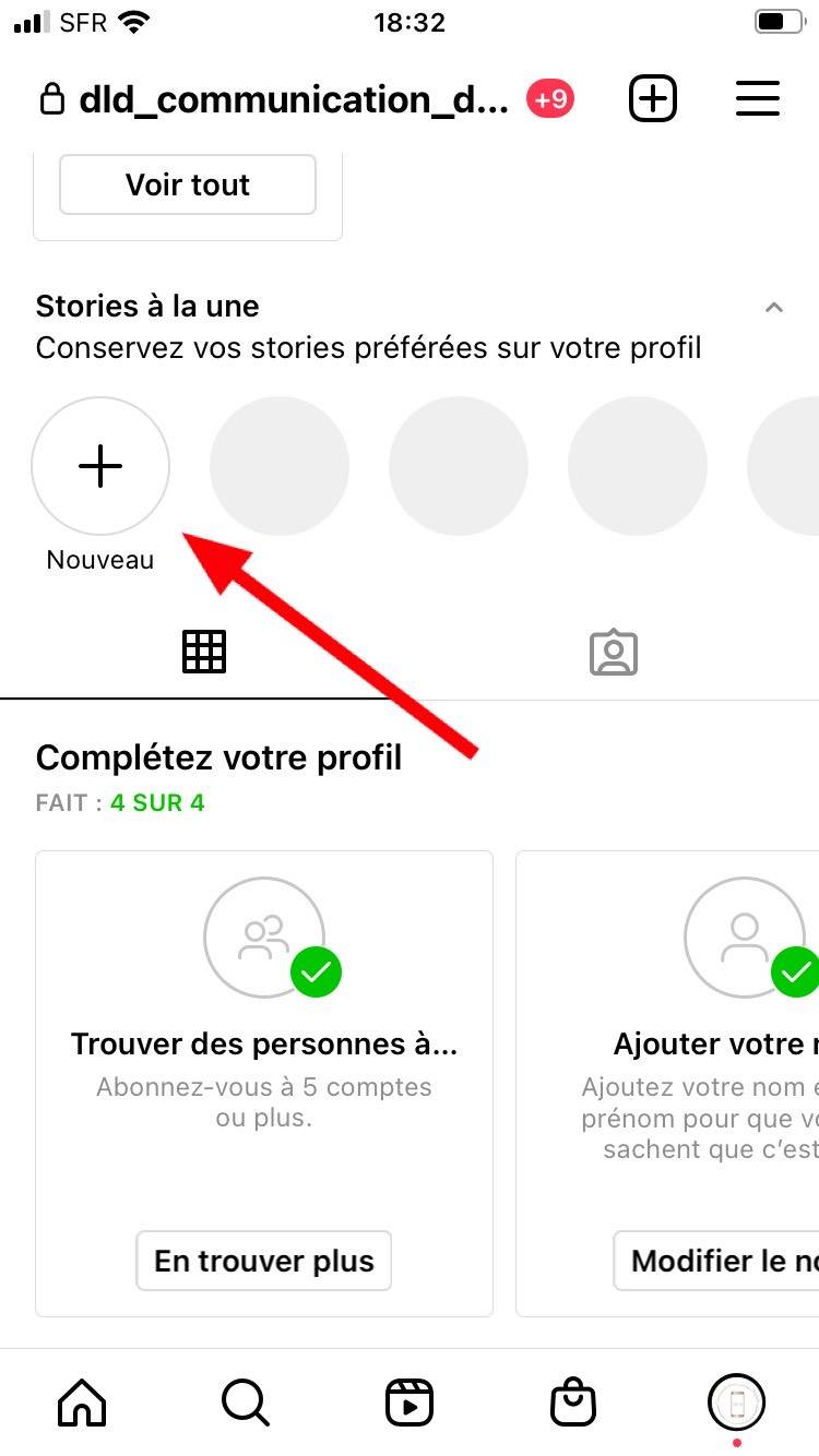Comment modifier l’image de couverture de mes Stories à la une (sans la publier en story
