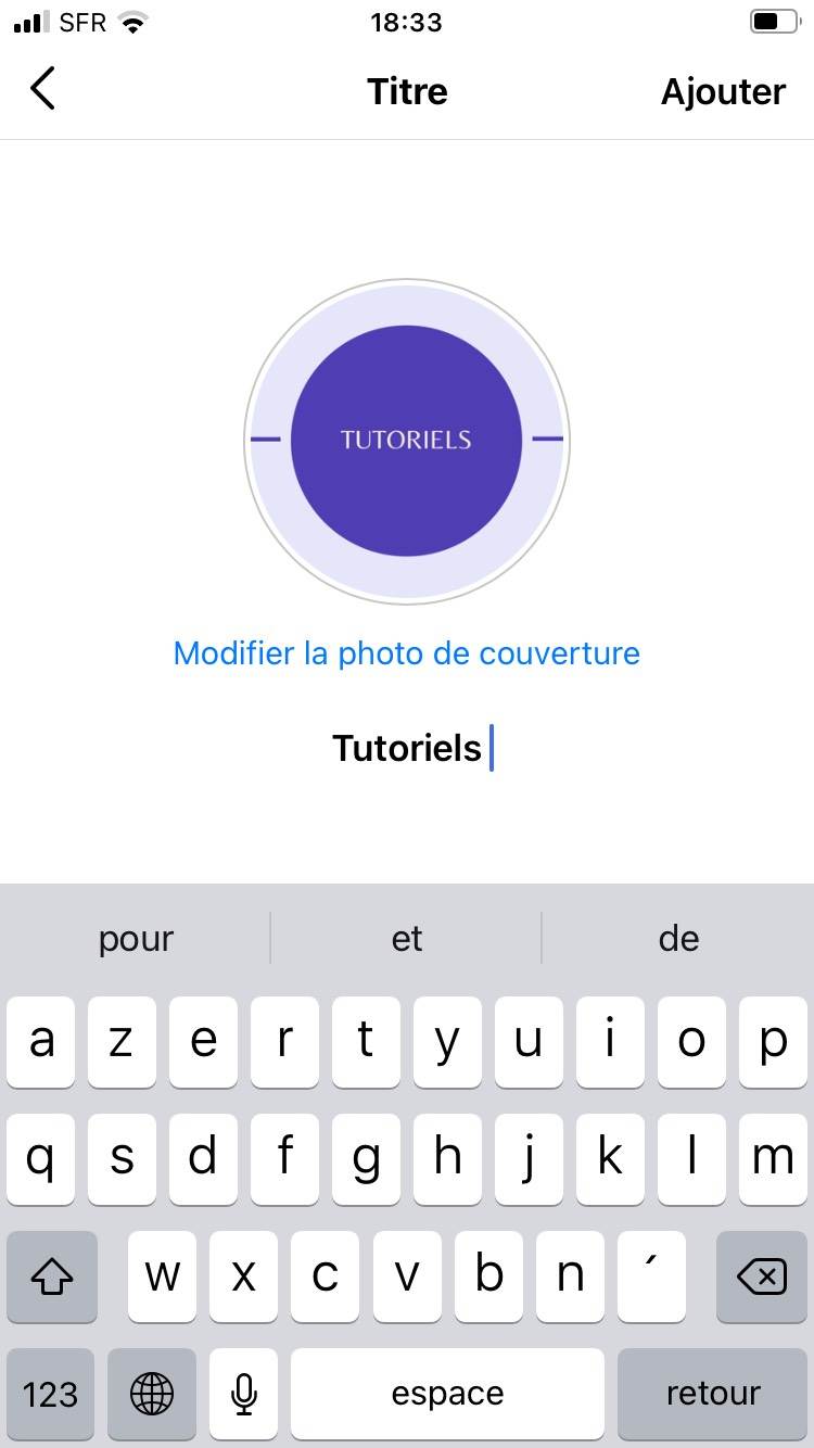 Comment modifier l’image de couverture de mes Stories à la une (sans la