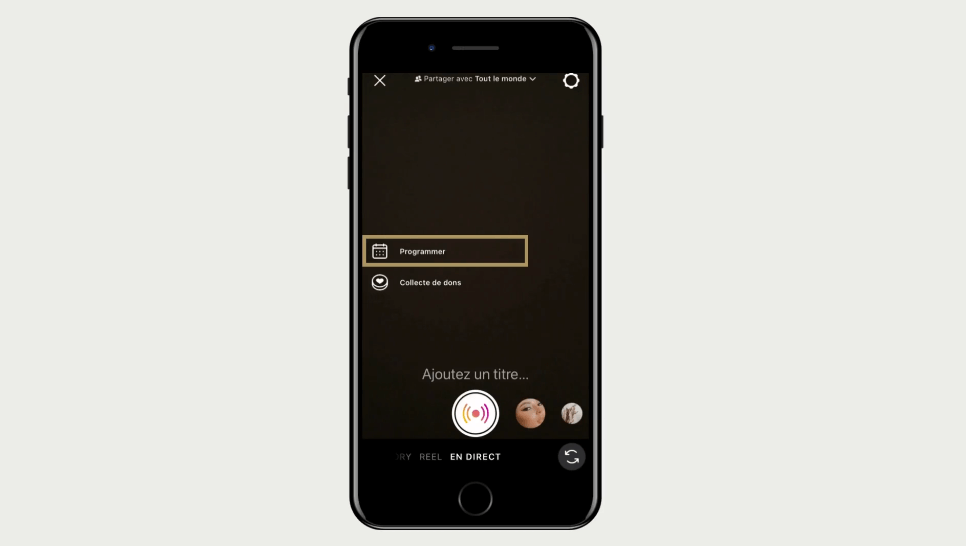 Comment faire une vidéo en direct Instagram
