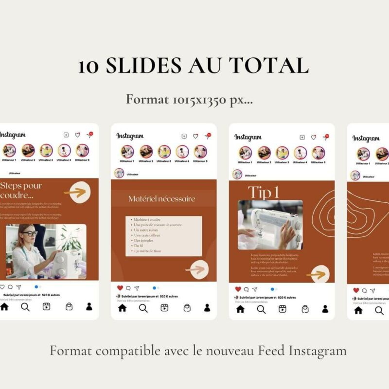 modèle de carrousel instagram, créer un carrousel instagram, nouveau format instagram carrousel, carrousel instagram canva format portrait