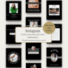 templates instagram post en français, templates instagram portrait, templates social media instagram format portrait, bundle instagram, Apprendre à utiliser instagram, améliorer spn profil instagram, optimiser son profil instagram