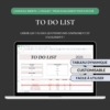 check list à remplir, to do list exel en français, stableau excel de suivi des tâches , modèle checklist excel, liste des choses à faire modèle