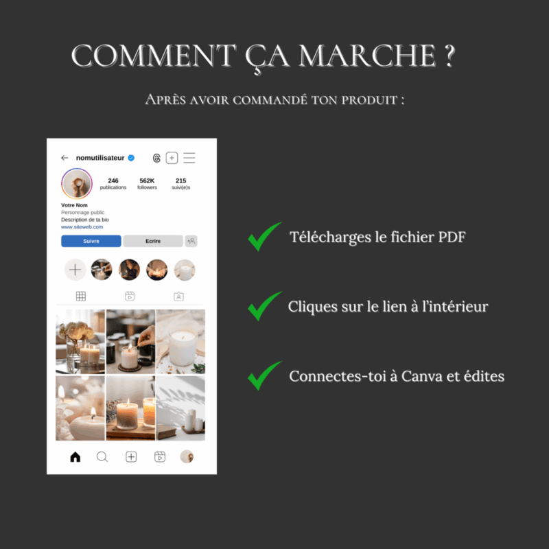 mockup Canva pour posts Instagram, templates Instagram à personnaliser, créer un feed Instagram cohérent avec Canva, maquettes Instagram Canva, designs Canva pour Instagram, templates pour améliorer ton feed Instagram, pack templates Instagram Canva à télécharger