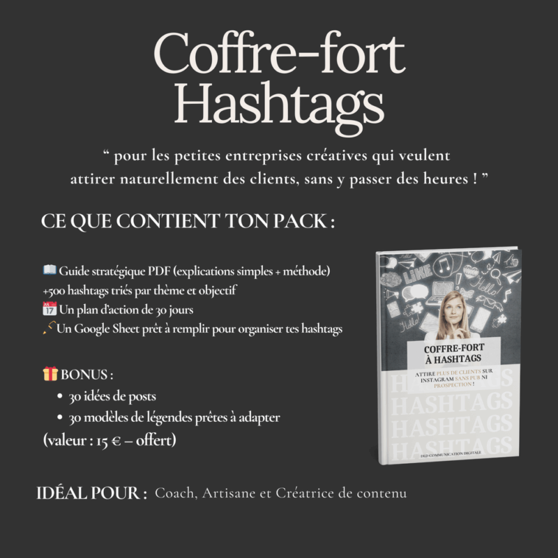 hashtags pour augmenter sa visibilité sur Instagram, Instagram pour vendre ses créations et services, exemple de stratégie Instagram pour freelances, 9. idées de publications Instagram pour indépendants