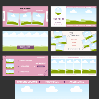 templates bannières instagram canva personnalisables format compatibles instagram