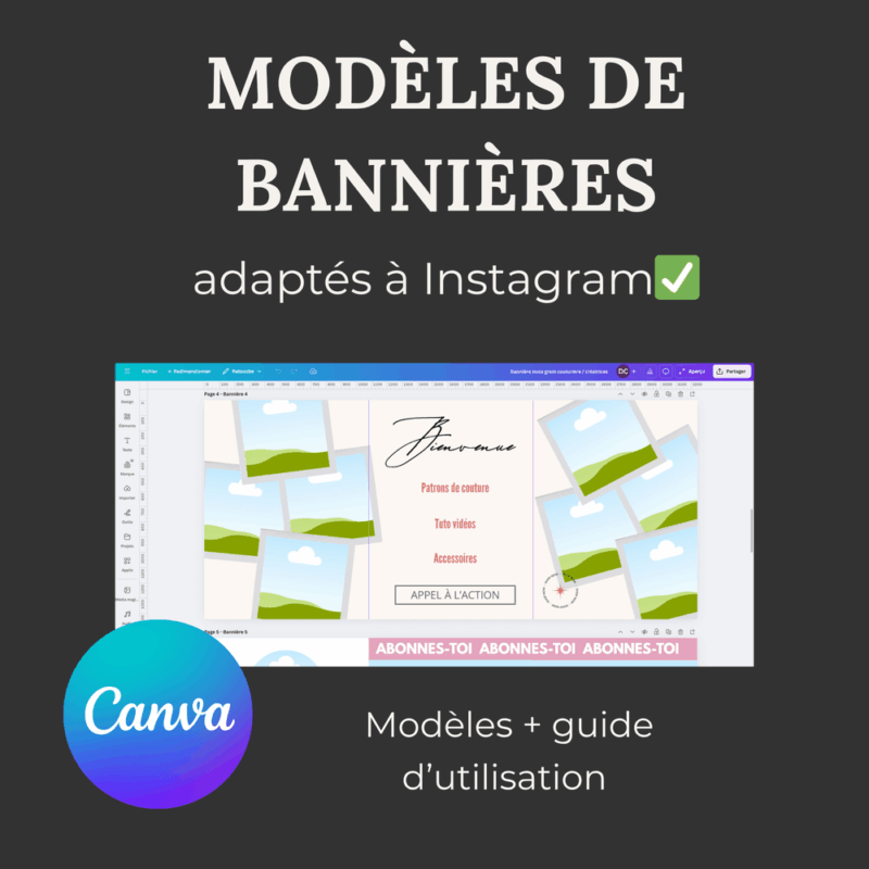 templates instagram canva couture personnalisables facilement en quelques clics