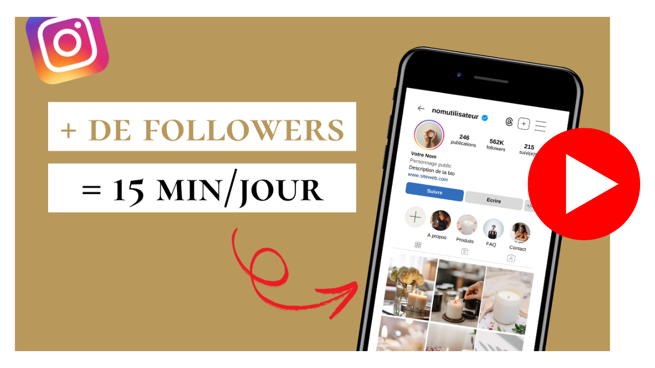 vendre ses créations artisanales en ligne et trouver des clientes sur Instagram